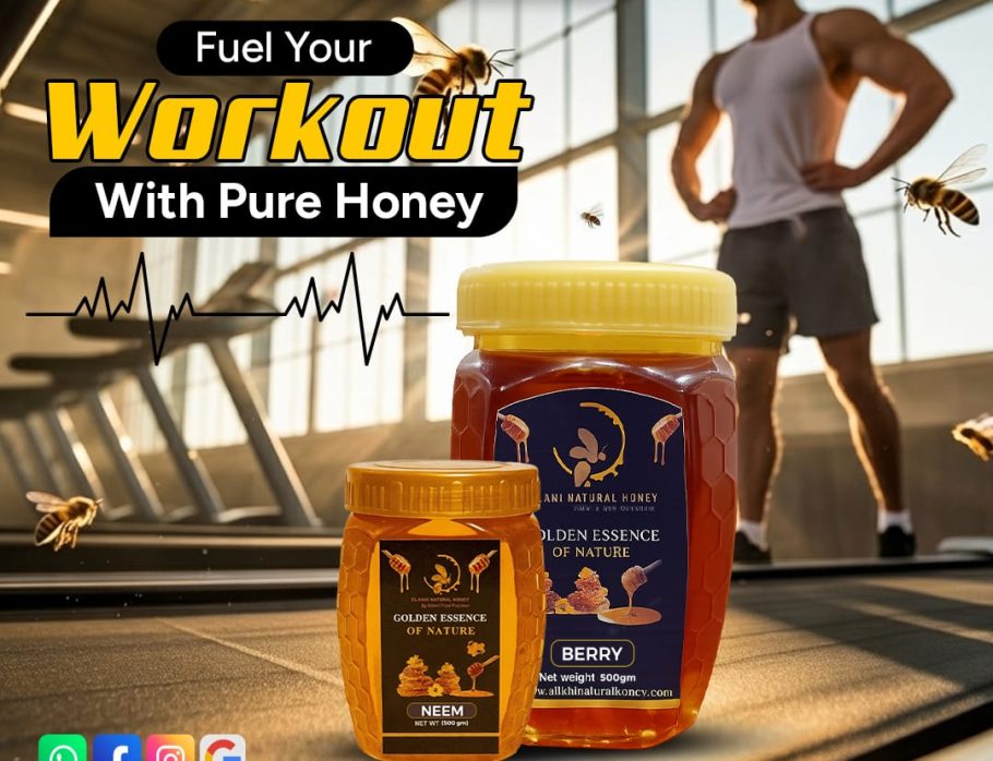pure honey for gym nutrition by Ellahi Natural Honey